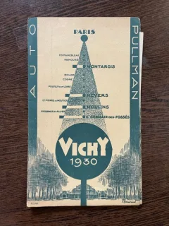 Apele termale de la statiunea din Vichy (1930)