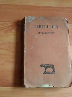 APOLOGETIQUE- TERTULLIEN
