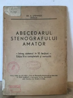 Ar, A. Stefanidi - Abecedarul Stenografului Amator