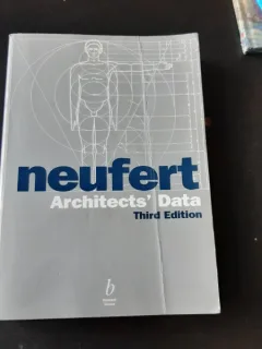 ARCHITECTS' DATA - ERNST NEUFERT (CARTE IN LIMBA ENGLEZA, EDITIA A III-A)