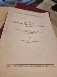Arderea Targului Floci si a Ialomitei in 1470 - Mihai Costachescu