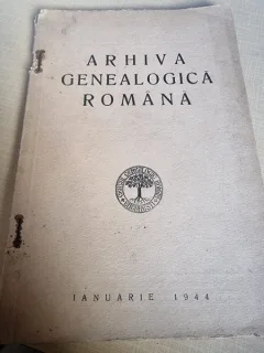 Arhiva Genealogica Romana - George D. Florescu