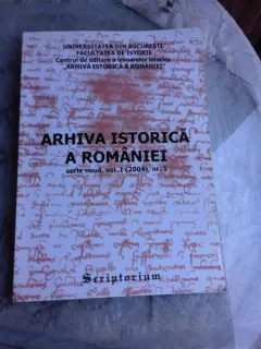 ARHIVA ISTORICA A ROMANIEI, SERIE NOUA, VOL.I (2004) NR.1