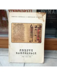 Arhiva Romaneasca Fasc. I/1995
