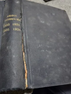 Arhiva veterinara 1933, 1934, 1935, 1936