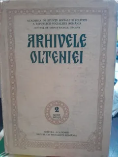 Arhivele Olteniei nr.2 serie noua 1983