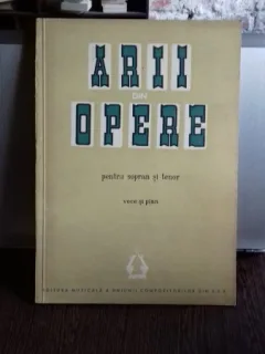 ARII DIN OPERE PENTRU SOPRAN SI TENOR (VOCE SI PIAN) - MIRALENA MARINESCU