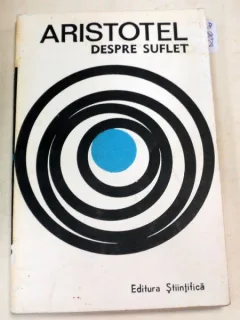 ARISTOTEL - DESPRE SUFLET ,1969