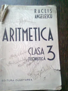ARITMETICA CLASA 3 TEORETICA - RACLIS ANGELESCU