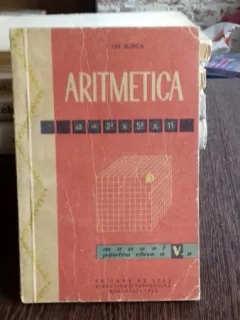 ARITMETICA . MANUAL PENTRU CLASA A V-A - GH. BORCA
