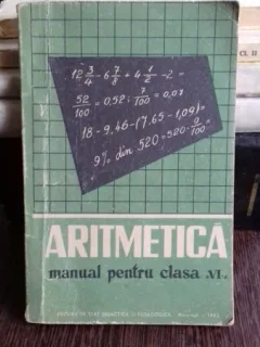ARITMETICA MANUAL PENTRU CLASA A VI-A - EUGEN RUSU