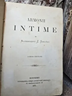 Armonii intime - Alessandru Z. Sihlenu