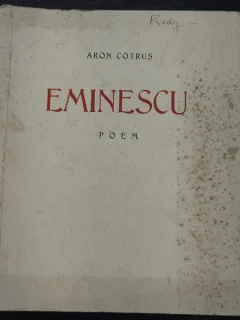 Aron Cotrus - Eminescu/Poem, din biblioteca Al. Tipoia