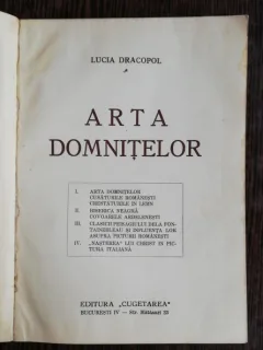 ARTA DOMNITLEOR - LUCIA DRACOPOL