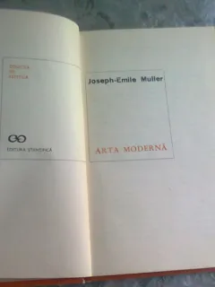 ARTA MODERNA - JOSEPH EMILE MULLER