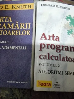 Arta programarii calculatoarelor ,Knuth(3 volume)