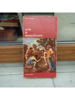 ARTA SI SEMNIFICATIE , ERWIN PANOFSKY , 1980