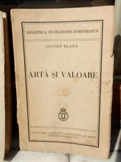ARTA SI VALOARE , LUCIAN BLAGA