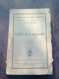 ARTA SI VALOARE - LUCIAN BLAGA