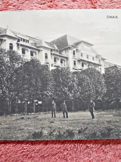 arte postala, Sinaia hotel Palace, 1913