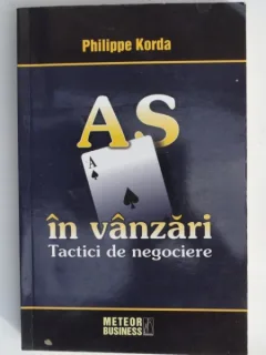 AS IN VANZARI. TACTICI DE NEGOCIERE DE PHILIPPE KORDA