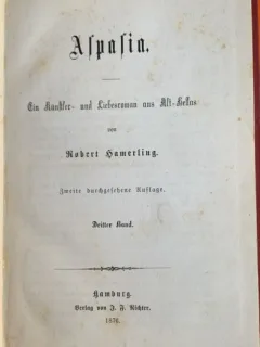 Aspasia - Robert Hamerling - Dritter band