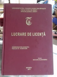 ASPECTE TEORETICE SI PRACTICE PRIVIND FAPTELE JURIDICE LICITE/LUCRARE DE LICENTA - MOCANU ALEXANDRU
