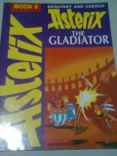 ASTERIX THE GLADIATOR - GOSCINNY, UNDERZO  (CARTE CU BENZI DESENATE, TEXT IN LIMBA ENGLEZA)