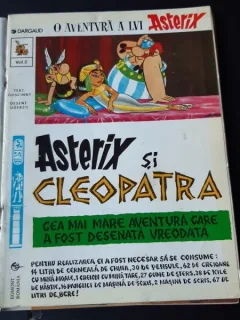 ASTERIX, VOLUMUL 2 ASTERIX SI CLEOPATRA - R. GOSCINNY, A. UDERZO  CARTE CU BENZI DESENATE