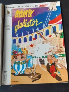 ASTERIX, VOLUMUL 4  ASTERIX GLADIATOR, A. UDERZO  CARTE CU BENZI DESENATE