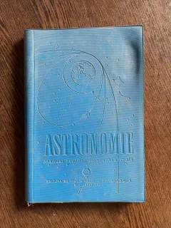 Astronomie manual pentru clasa a XI-a real (1962)