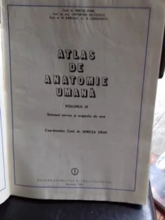 ATLAS DE ANATOMIE UMANA - MIRCEA IFRIM - (VOL 2 SI 3)