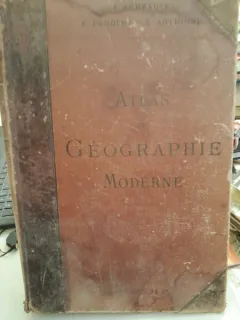 Atlas de Geographie Moderne - F. Schrader