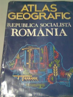 ATLAS GEOGRAFIC REPUBLICA SOCIALISTA ROMANIA  (1985)