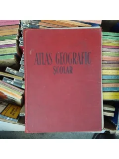 Atlas geografic scolar , N. Gheorghiu , 1957
