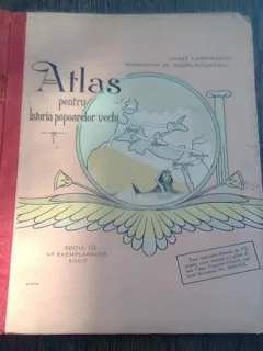 ATLAS PENTRU ISTORIA POPOARELOR VECHI - VASILE T. DIMITRESCU