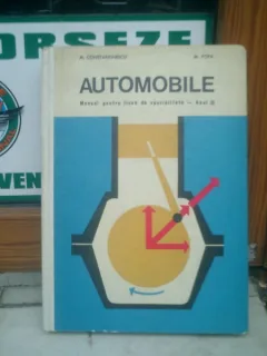 Automobile Manual pentru licee de specialitate Anul III - M. Constantinescu si M. Popa