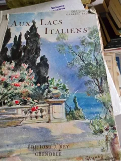 AUX LACS ITALIENS - GABRIEL FAURE  (CARTE IN LIMBA FRANCEZA)