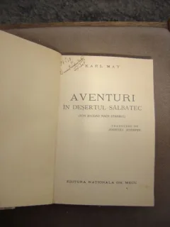 AVENTURI IN DESERTUL SALBATIC - KARL MAY
