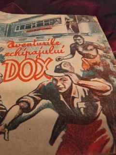 AVENTURILE ECHIPAJULUI DOX , NR. 107 , ROMAN FOILETON , APARITIE SAPTAMANALA , 1935