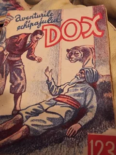 AVENTURILE ECHIPAJULUI DOX , NR. 123 , ROMAN FOILETON , APARITIE SAPTAMANALA , 1935