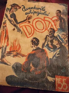 AVENTURILE ECHIPAJULUI DOX , NR. 155 , ROMAN FOILETON , APARITIE SAPTAMANALA , 1935