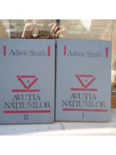 Avutia natiunilor 2 volume , Adam Smith , 1992