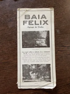 Baia Felix (pliant de prezentare)