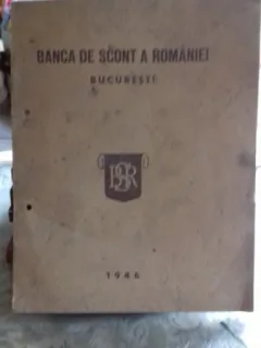 BANCA DE SCONT A ROMANIEI. DAREA DE SEAMA 1946