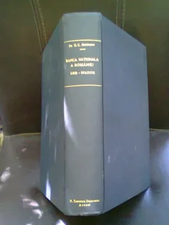 BANCA NATIONALA A ROMANIEI. LEGI STATUTE - G.C. MARINESCU