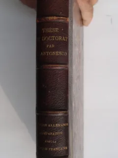 Banque de l'empire d'Allemagne - Victor Antonescu  (teza de doctorat)