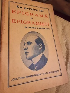 Barbu Lazareanu - Cu privire la Epigrama si Epigramisti