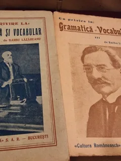 Barbu Lazareanu - Cu privire la Gramatica si Vocabular Vol. I si III