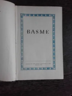 BASME  (CUPRINS IN FOTO)